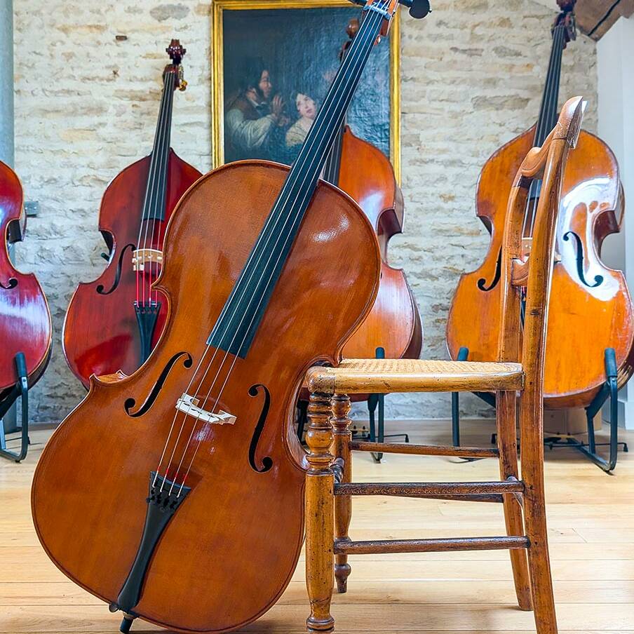 Luthier spécialiste en fabrication de violoncelle, restauration, réparation et restauration de violoncelles